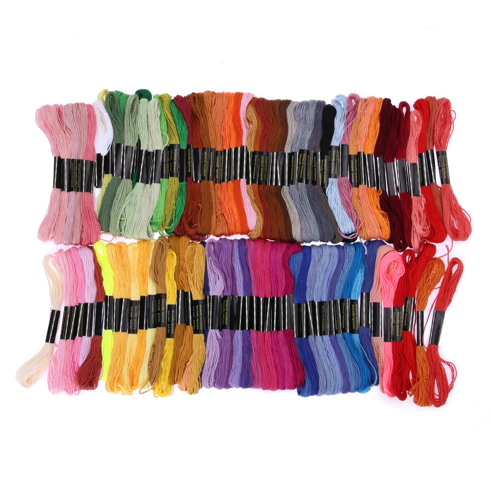 100 Colors Embroidery Thread