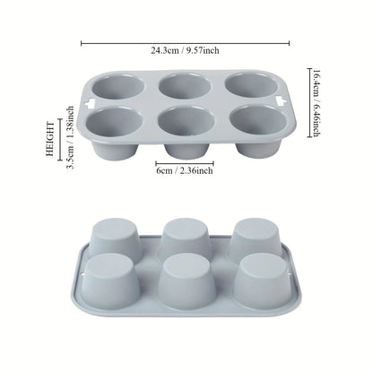 2PC Silicone Mini Cupcake Pans