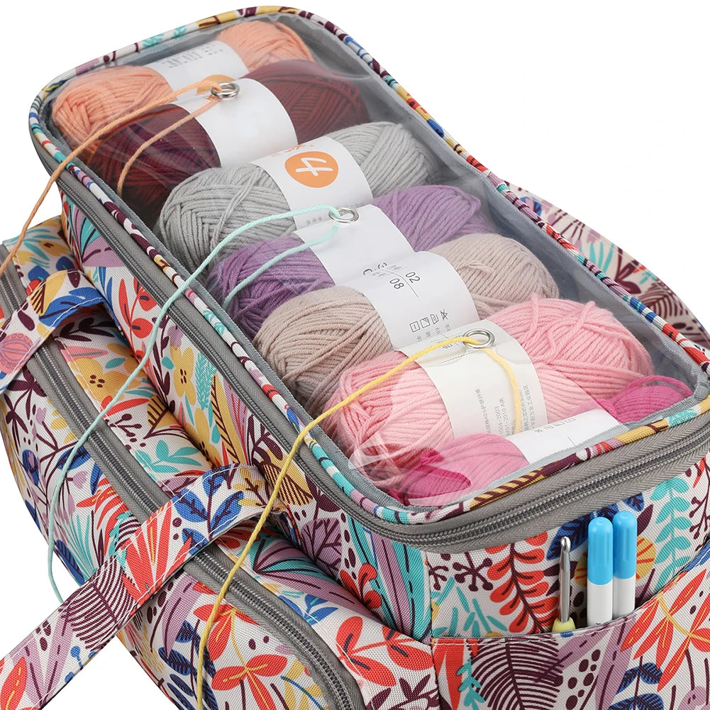 Oxford Cloth Knitting Storage Bag