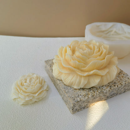 Large 6 inch Peony Silicone Mold