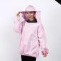 2024 Foldable Beekeeping Suit Jacket Veil Set