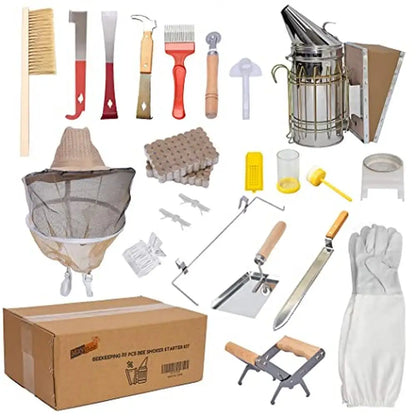 22 Piece Beekeeping Tool Kit