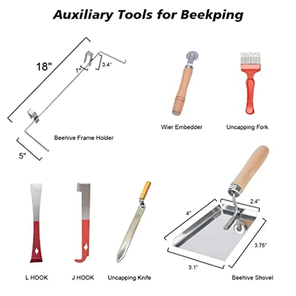 22 Piece Beekeeping Tool Kit