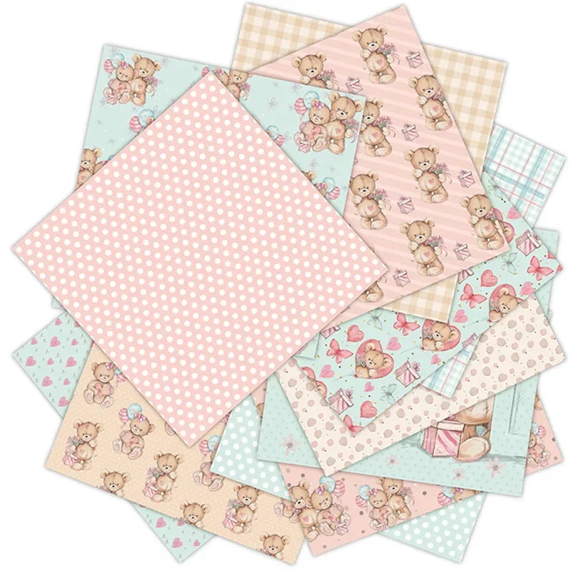 12pc Handmade Craft Paper Pack